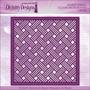 BASKET WEAVE SQUARE BACKGROUND DIE BASKET WEAVE SQUARE BACKGROUND DIE