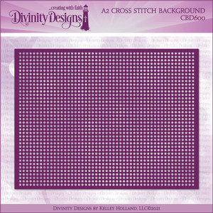 A2 CROSS STITCH BACKGROUND DIE A2 CROSS STITCH BACKGROUND DIE