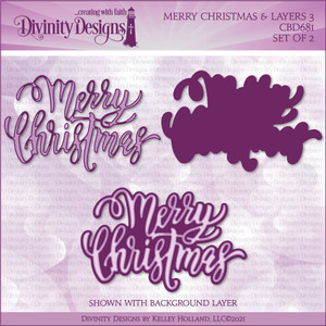 MERRY CHRISTMAS & LAYERS 3 DIE MERRY CHRISTMAS & LAYERS 3 DIE