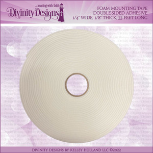 FOAM MOUNTING TAPE - 1/4"