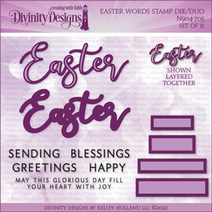 EASTER WORDS (STAMP/DIE DUOS) EASTER WORDS (STAMP/DIE DUOS)