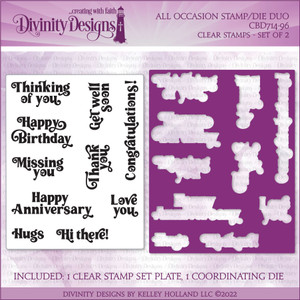 ALL OCCASION (STAMP/DIE DUOS - CLEAR STAMPS) ALL OCCASION (STAMP/DIE DUOS - CLEAR STAMPS)