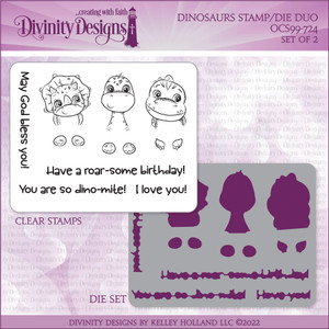 DINOSAURS (STAMP/DIE DUOS - CLEAR STAMPS) DINOSAURS (STAMP/DIE DUOS - CLEAR STAMPS)