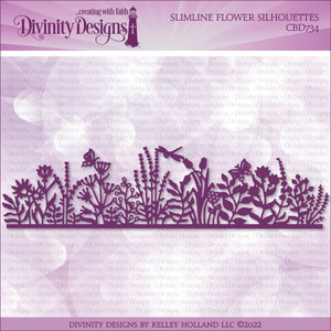 SLIMLINE FLOWER SILHOUETTES DIE SLIMLINE FLOWER SILHOUETTES DIE