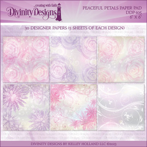 PEACEFUL PETALS 6X6 PAPER PAD PEACEFUL PETALS 6X6 PAPER PAD