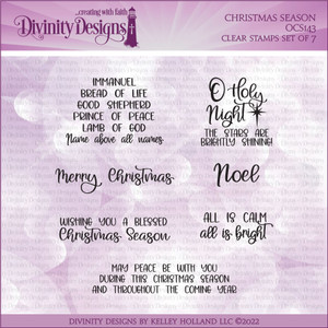 CHRISTMAS SEASON (CLEAR STAMPS) CHRISTMAS SEASON (CLEAR STAMPS)