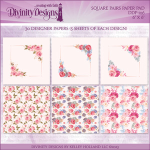 SQUARE PAIRS 6x6 PAPER PAD SQUARE PAIRS 6x6 PAPER PAD