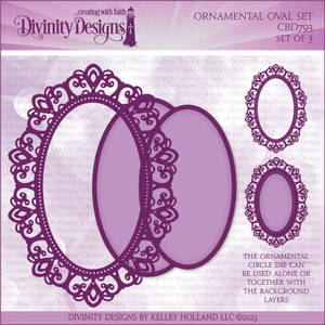 ORNAMENTAL OVAL SET DIES ORNAMENTAL OVAL SET DIES