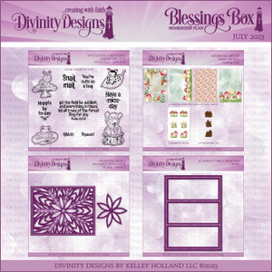 PAST BLESSINGS BOX - JULY 2023 (MEMBERS ONLY) PAST BLESSINGS BOX - JULY 2023 (MEMBERS ONLY)