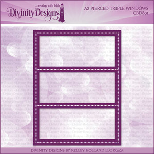 A2 PIERCED TRIPLE WINDOW DIE A2 PIERCED TRIPLE WINDOW DIE