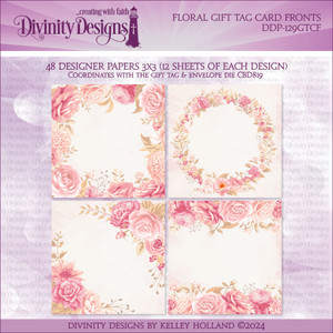 FLORAL GIFT TAG CARD FRONTS FLORAL GIFT TAG CARD FRONTS