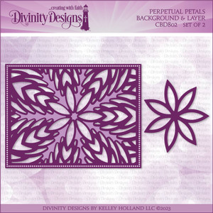 PERPETUAL PETALS BACKGROUND & LAYER DIE PERPETUAL PETALS BACKGROUND & LAYER DIE