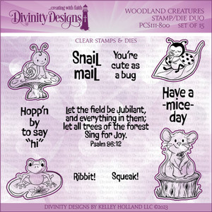 WOODLAND CREATURES (STAMP/DIE DUOS - CLEAR STAMPS) WOODLAND CREATURES (STAMP/DIE DUOS - CLEAR STAMPS)