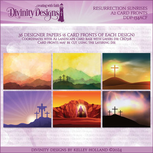RESURRECTION SUNRISES A2 CARD FRONTS RESURRECTION SUNRISES A2 CARD FRONTS