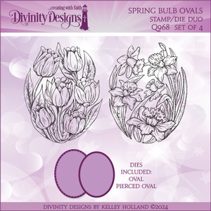 SPRING BULB OVALS(STAMP/DIE DUOS, CLEAR STAMPS) SPRING BULB OVALS(STAMP/DIE DUOS, CLEAR STAMPS)