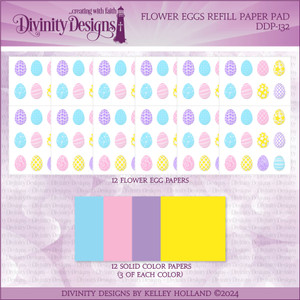 FLOWER EGGS REFILL PAPER PAD FLOWER EGGS REFILL PAPER PAD