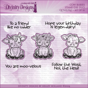 COW BABIES (STAMP/DIE DUOS - CLEAR STAMPS) COW BABIES (STAMP/DIE DUOS - CLEAR STAMPS)