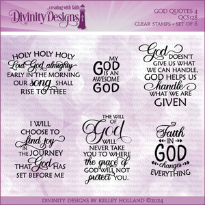 GOD QUOTES 4 (CLEAR STAMPS) GOD QUOTES 4 (CLEAR STAMPS)