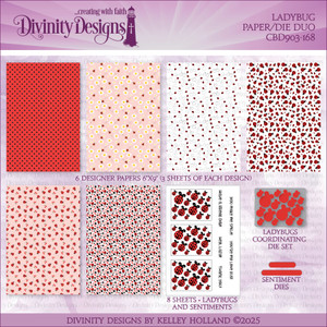LADYBUGS PAPER/DIE DUO