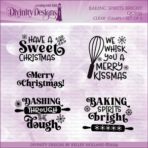 BAKING SPIRITS BRIGHT (CLEAR STAMPS) BAKING SPIRITS BRIGHT (CLEAR STAMPS)