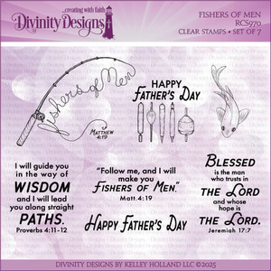 FISHERS OF MEN (CLEAR STAMP SET) FISHERS OF MEN (CLEAR STAMP SET)