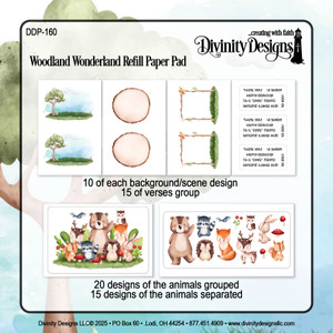 WOODLAND WONDERLAND REFILL PAPER PAD WOODLAND WONDERLAND REFILL PAPER PAD