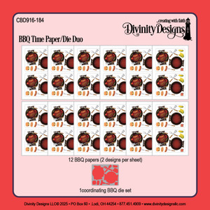 BBQ TIME PAPER/DIE DUO BBQ TIME PAPER/DIE DUO