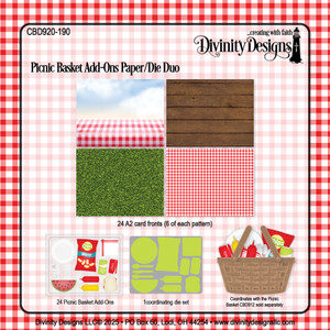 PICNIC BASKET ADD-ONS PAPER/DIE DUO PICNIC BASKET ADD-ONS PAPER/DIE DUO
