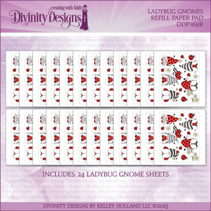 LADYBUG GNOMES REFILL PAPER PAD (BB MEMBERS ONLY*) LADYBUG GNOMES REFILL PAPER PAD (BB MEMBERS ONLY*)