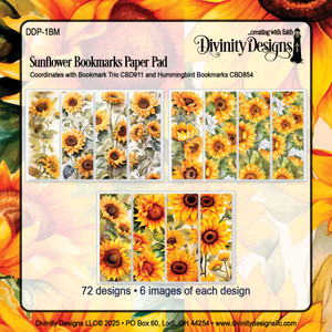 SUNFLOWER BOOKMARKS PAPER PAD SUNFLOWER BOOKMARKS PAPER PAD