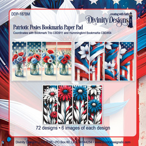 PATRIOTIC POSIES BOOKMARKS PAPER PAD PATRIOTIC POSIES BOOKMARKS PAPER PAD