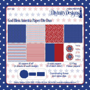 GOD BLESS AMERICA PAPER/DIE DUO GOD BLESS AMERICA PAPER/DIE DUO