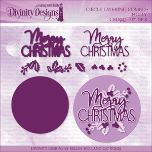 CIRCLE LAYERING COMBO - HOLLY DIES CIRCLE LAYERING COMBO - HOLLY DIES