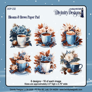 BLOOMS & BREWS PAPER PAD