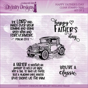 HAPPY FATHER'S DAY (CLEAR STAMPS) *SEE BELOW