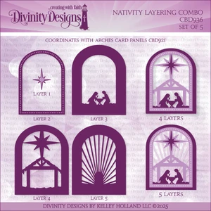 NATIVITY LAYERING COMBO DIES
