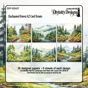 ENCHANTED FOREST A2 CARD FRONTS