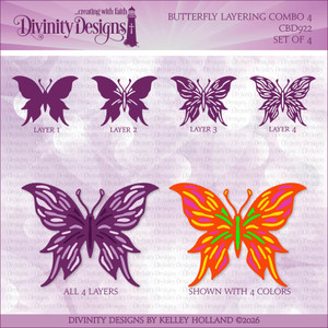 BUTTERFLY LAYERING COMBO 4 DIE