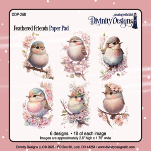 FEATHERED FRIENDS PAPER PAD