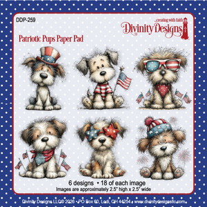PATRIOTIC PUPS PAPER PAD