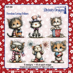 FREEDOM LOVING FELINES PAPER PAD