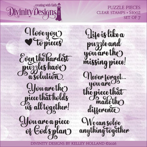 PUZZLE PIECES (CLEAR STAMPS)