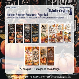 AUTUMN SCRIPTURE BOOKMARKS PAPER PAD