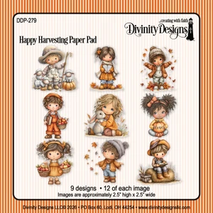 HAPPY HARVESTING  PAPER PAD