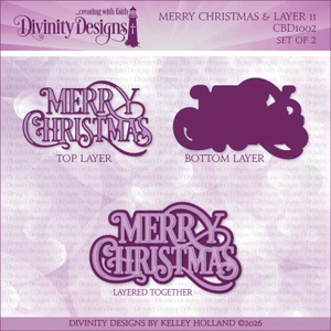 MERRY CHRISTMAS & LAYER 11 DIES  *SEE BELOW