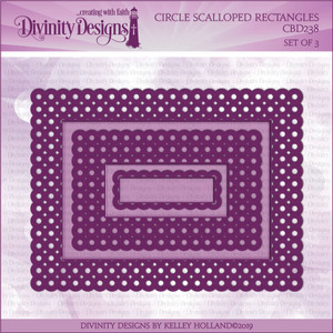 CIRCLE SCALLOPED RECTANGLES DIES CIRCLE SCALLOPED RECTANGLES DIES