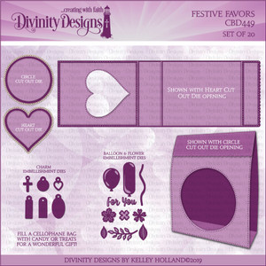 FESTIVE FAVORS DIE SET FESTIVE FAVORS DIE SET