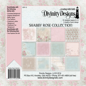 SHABBY ROSE COLLECTION 6x6 PAPER PAD SHABBY ROSE COLLECTION 6x6 PAPER PAD