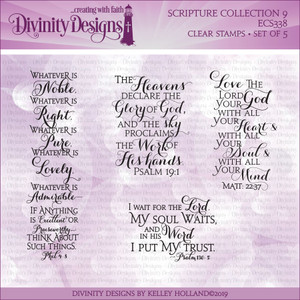 SCRIPTURE COLLECTION 9 (CLEAR STAMPS) SCRIPTURE COLLECTION 9 (CLEAR STAMPS)