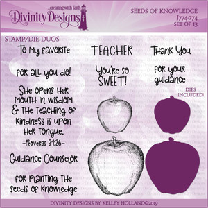 SEEDS OF KNOWLEDGE (STAMP/DIE DUOS) SEEDS OF KNOWLEDGE (STAMP/DIE DUOS)